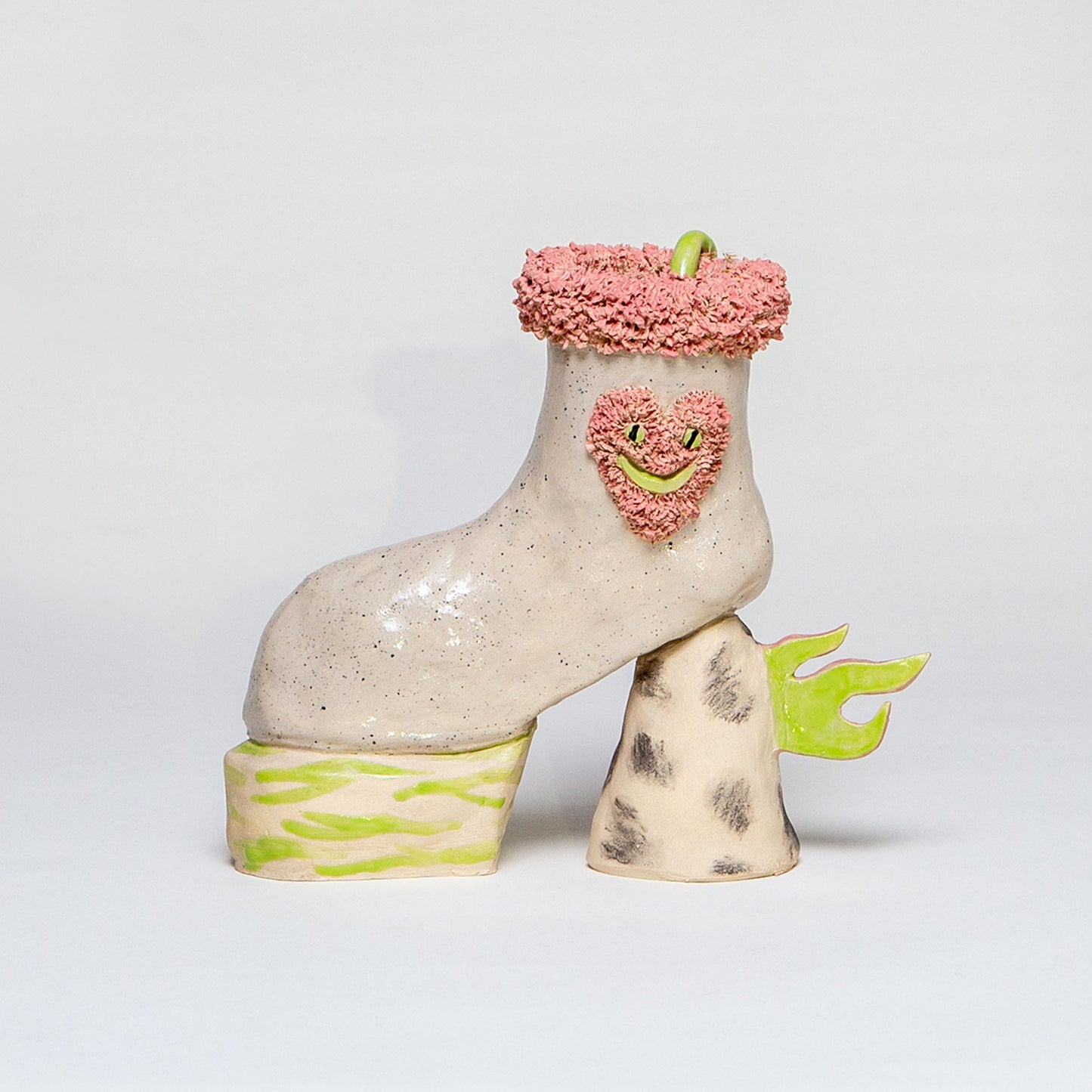 Ceramic Boot - I by Aliina Kauranne