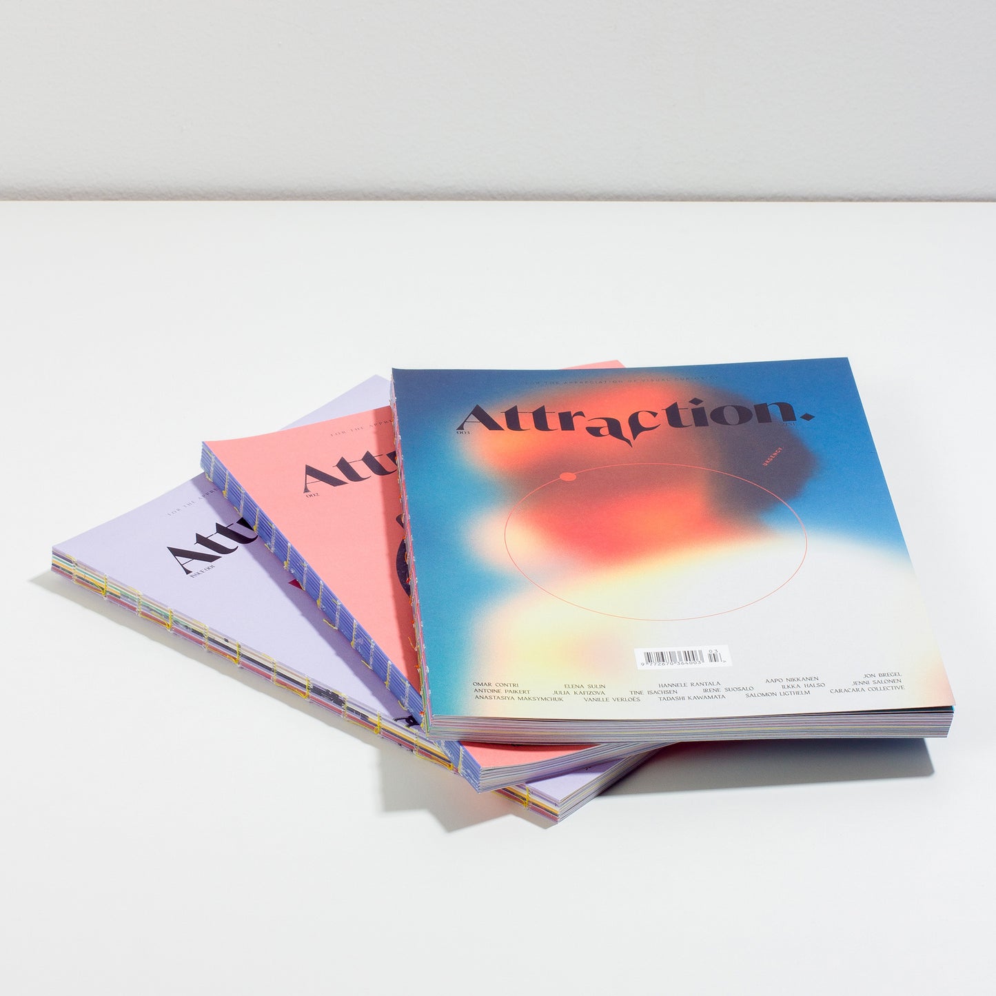 Bundle Attraction Magazine 001 - 002 - 003 by Veli Studio