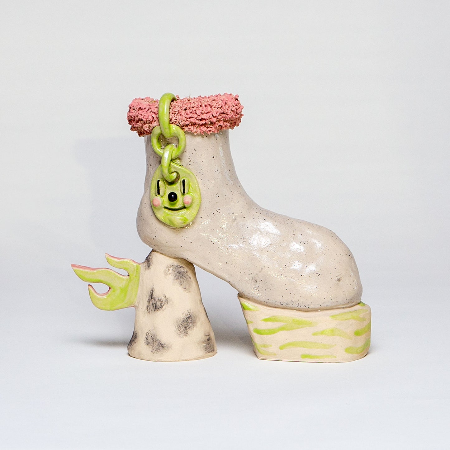 Ceramic Boot - I by Aliina Kauranne