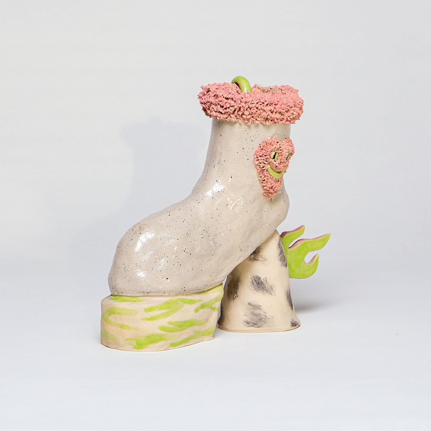 Ceramic Boot - I by Aliina Kauranne