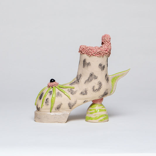 Ceramic Boot - III by Aliina Kauranne